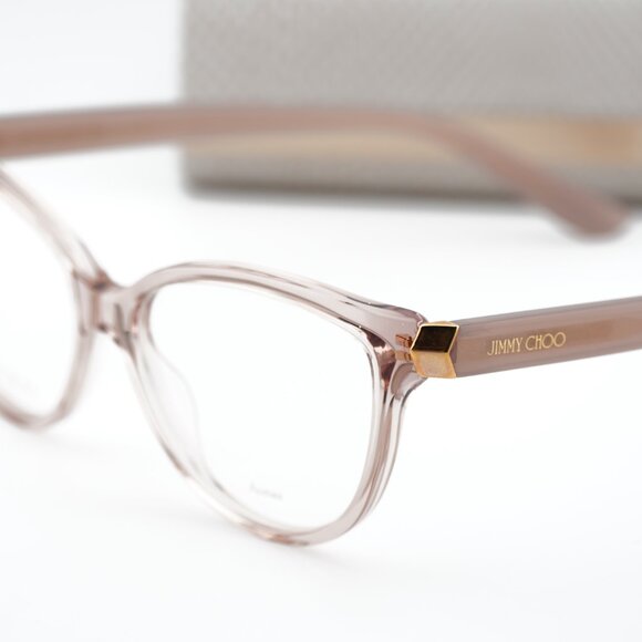 Jimmy Choo JC226 0FWM 00 Cat Eye 53mm Eyeglasses - Nude - Picture 9 of 11